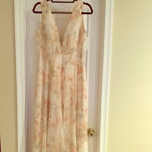 Jenny Yoo- Blush Watercolor- Ryan bridesmaid dress